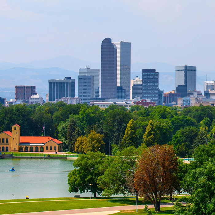 Denver, CO skyline